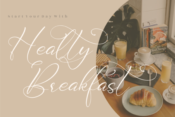 Beautifuly Delight Font Poster 5