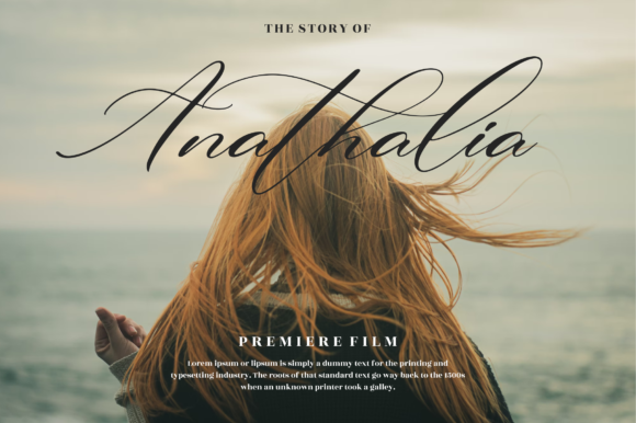 Beautilina Premium Font Poster 5