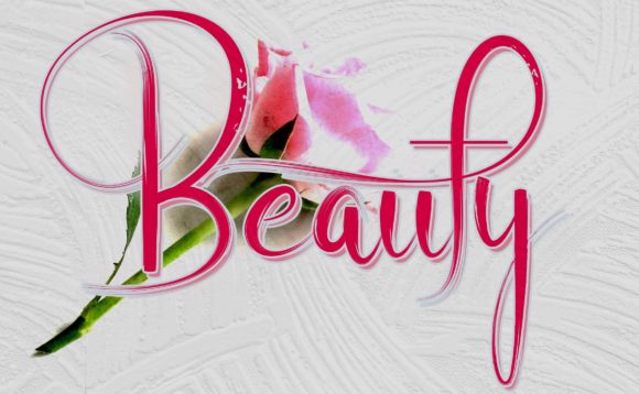 Beauty Font Poster 1