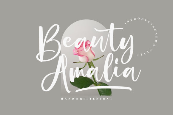 Beauty Amalia Font Poster 1