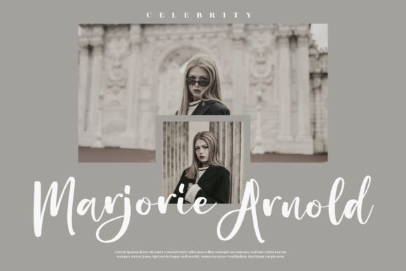 Beauty Amalia Font Poster 5