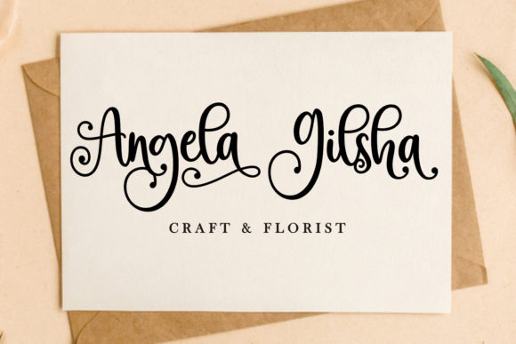 Beauty Christmas Font Poster 10