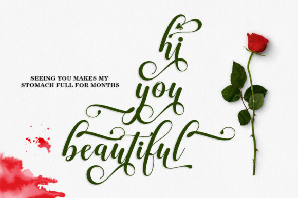 Beauty Cosneta Font Poster 2