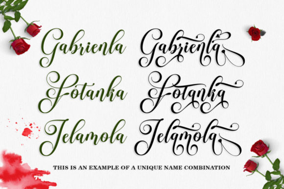 Beauty Cosneta Font Poster 5