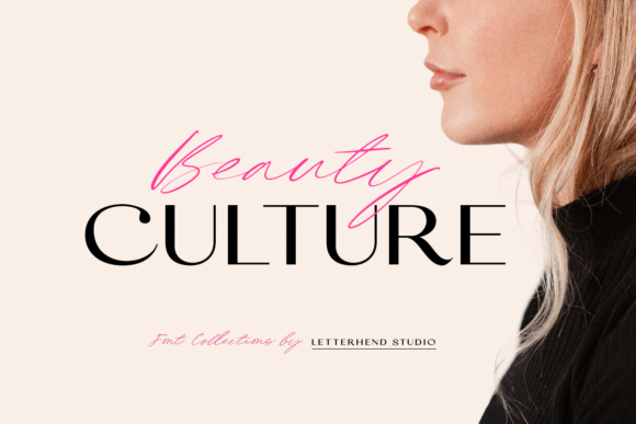 Beauty Culture Font Poster 1
