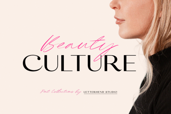 Beauty Culture Font Beauty Culture Font Poster 1