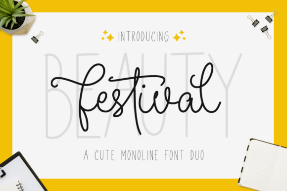 Beauty Festival Font