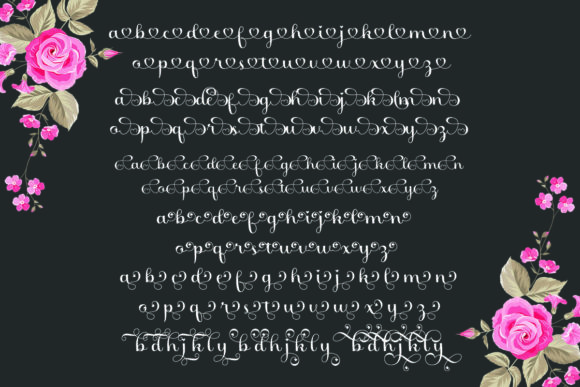 Beauty Gracetiyan Font Poster 10