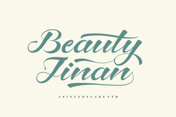 Beauty Jinan Font