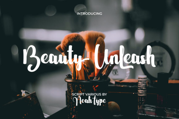 Beauty Unleash Font Poster 1