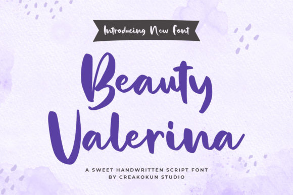 Beauty Valerina Font