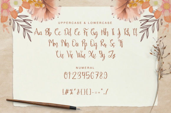 Becish Font Poster 2