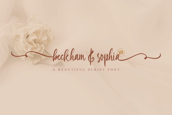 Beckham & Sophia Font