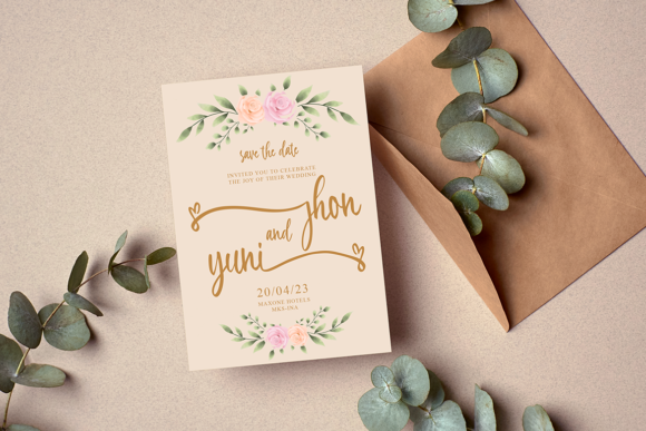 Beckham & Sophia Font Poster 9
