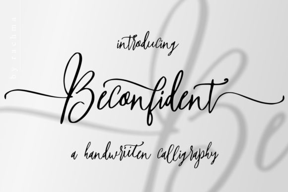 Beconfident Font