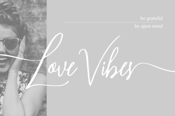 Beconfident Font Poster 3