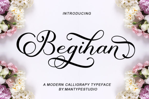 Begihan Script Font