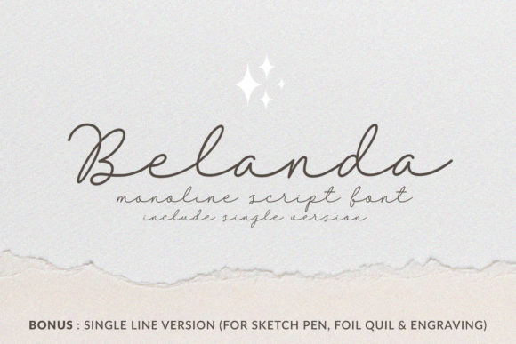 Belanda Font Poster 1