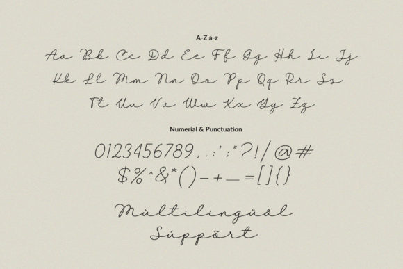 Belanda Font Poster 8