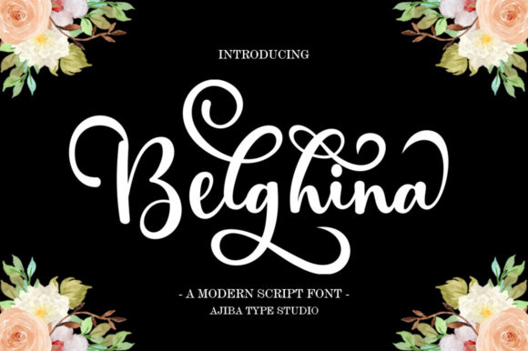 Belghina Font Poster 1