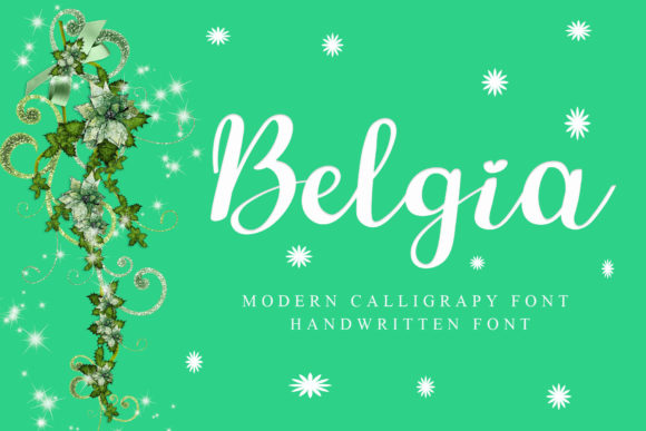 Belgia Font Poster 1