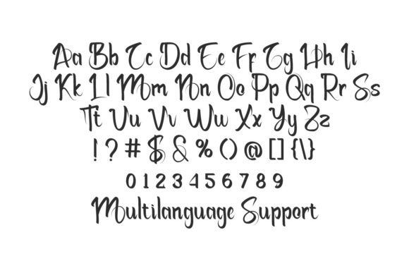 Belimbing Font Poster 4