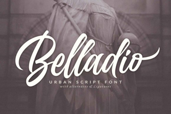 Belladio Font Poster 2