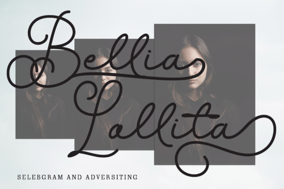Bellagia Font Poster 4
