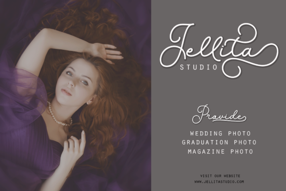 Bellagia Font Poster 6