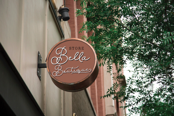 Bellagia Font Poster 8