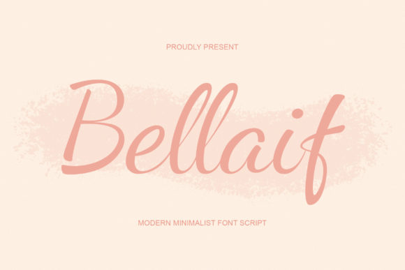 Bellaif Font Poster 1