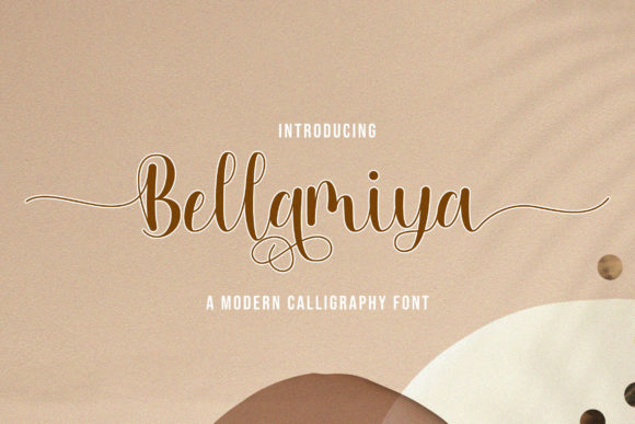 Bellamiya Font Poster 1
