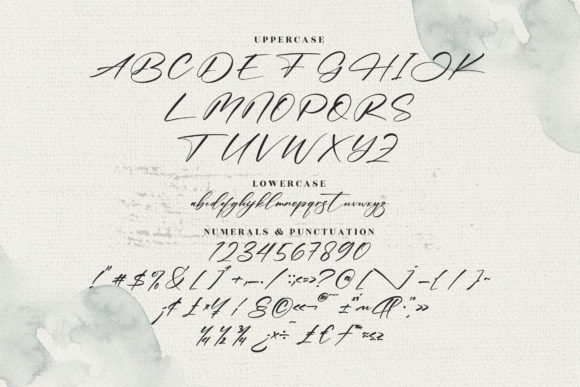 Bellandra Dessert Font Poster 13