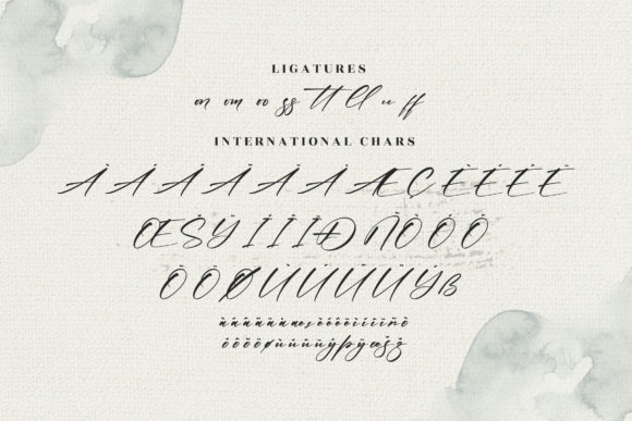 Bellandra Dessert Font Poster 14