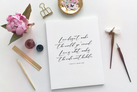 Bellandra Dessert Font Poster 4