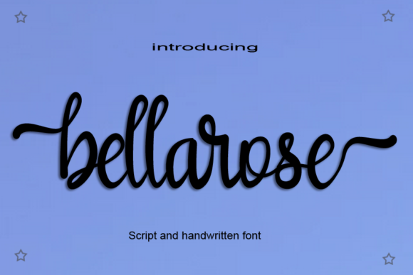 Bellarose Font Poster 1
