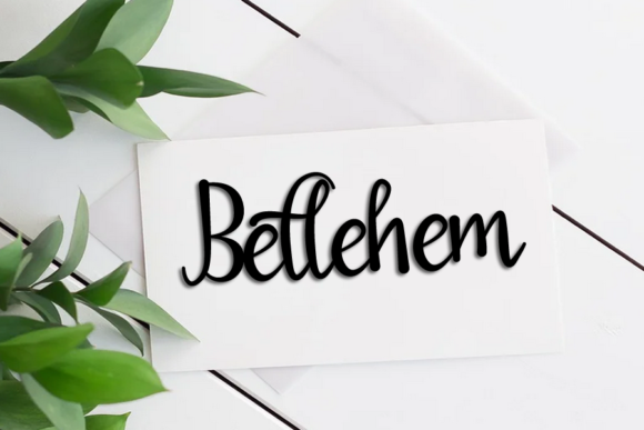 Bellarose Font Poster 3