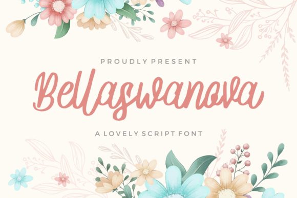 Bellaswanova Font Poster 1