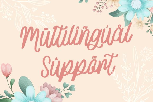 Bellaswanova Font Poster 9