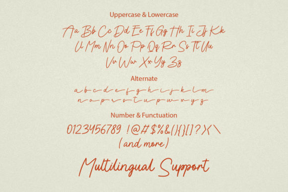 Bellenia Love Font Poster 5