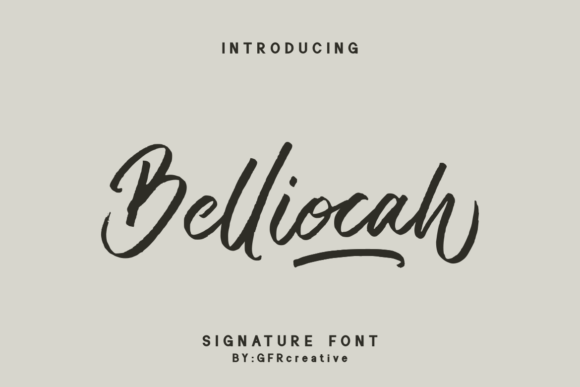 Belliocah Font