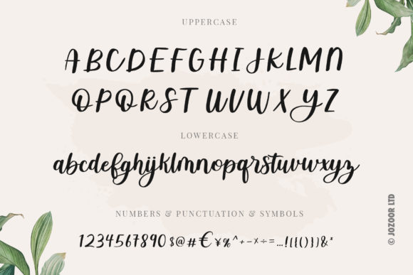Bellony Font Poster 8