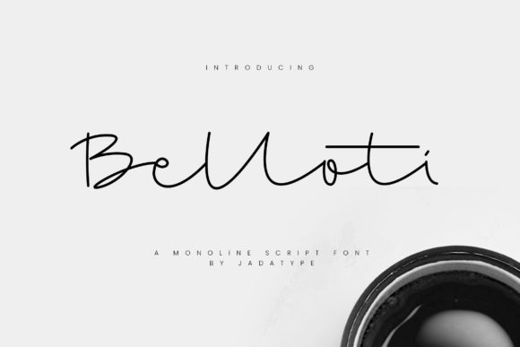 Belloti Font Poster 1