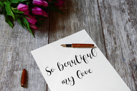 Beloved Font Poster 4