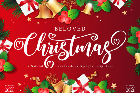 Beloved Christmas Font Poster 1