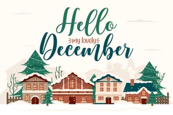Beloved Christmas Font Poster 4