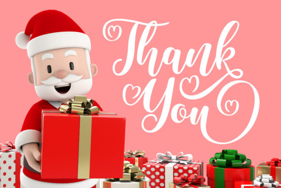 Beloved Christmas Font Poster 9
