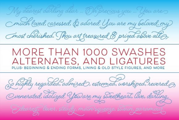 Beloved Complete Font Poster 7
