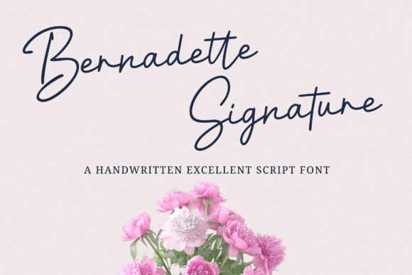 Bernadette Signature Font