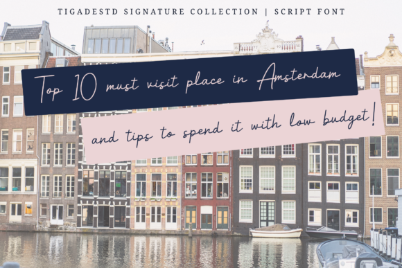 Bernadette Signature Font Poster 4